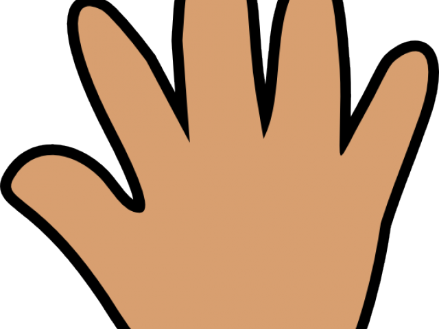 Fingers Clipart Large Hand - Five Fingers Clipart (640x480)