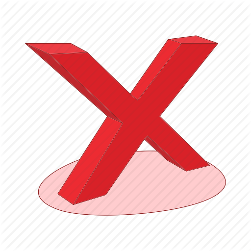 No Check Png - Check And Cross Png (512x512)