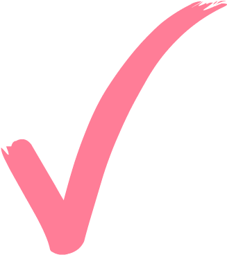 A Legion Of Die-hard Customers Addicted To Throwing - Pink Check Mark Png (416x460)