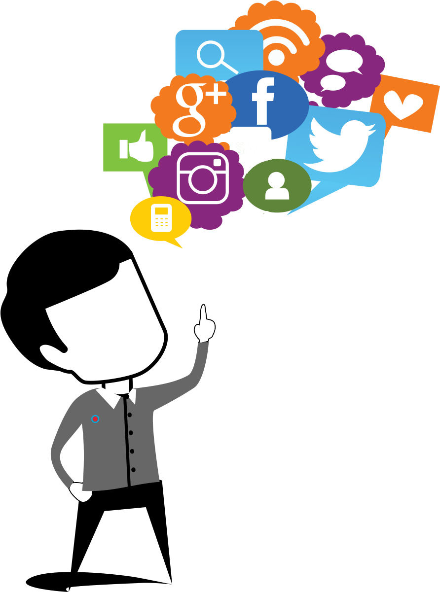 We Can Help You By Setting Marketing Strategies For - Social Media Marketing Png (1000x1200)