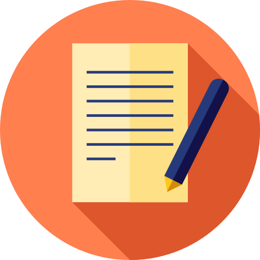 Contract Free Business Icons Customer Clip Art Customer - Document Flat Icon Png (512x512)