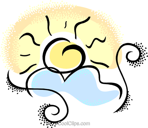 Sunrise/sunsets Royalty Free Vector Clip Art Illustration - Sunrise/sunsets Royalty Free Vector Clip Art Illustration (480x413)