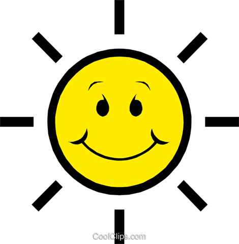 Sunshine Royalty Free Vector Clip Art Illustration - Iec 60598 1 Symbol (470x480)