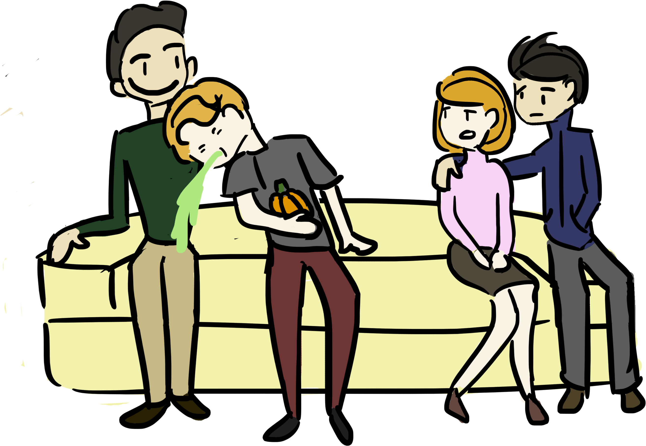 A Very Halloween Choose Your Own Adventure - Illustration (3000x3000)