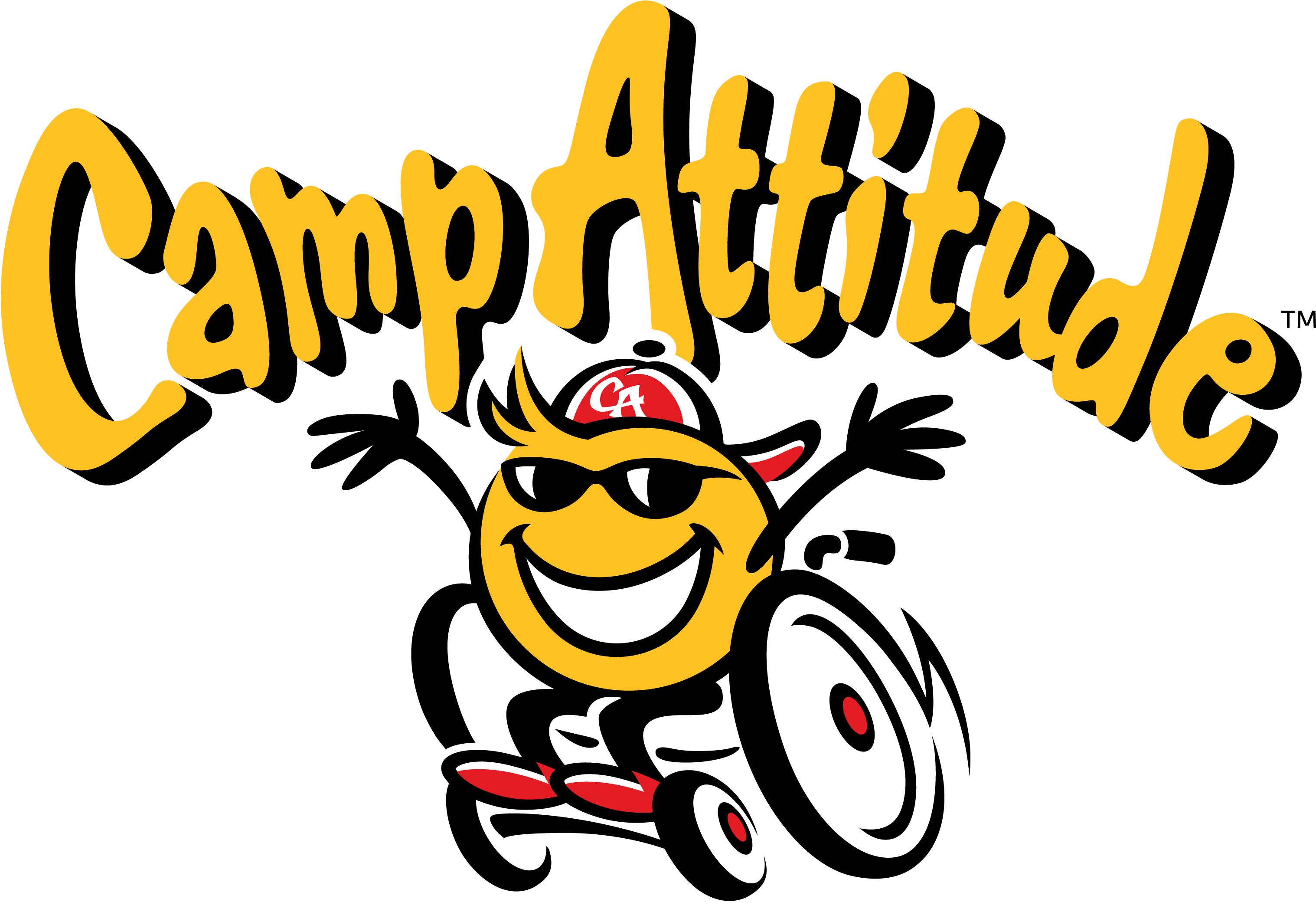9a Camp Attitude Arched Type With Mascot - Camp Attitude (3042x2124)