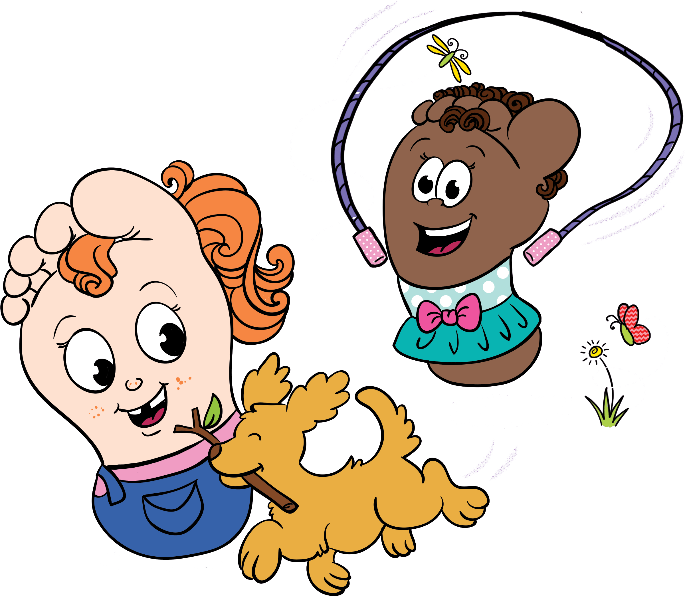 It Is Through Fun And Interactive Play That You Can - Cartoon (3000x3000)