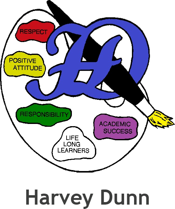 Harvey Dunn Elementary Logo - Harvey Dunn Elementary School (560x666)