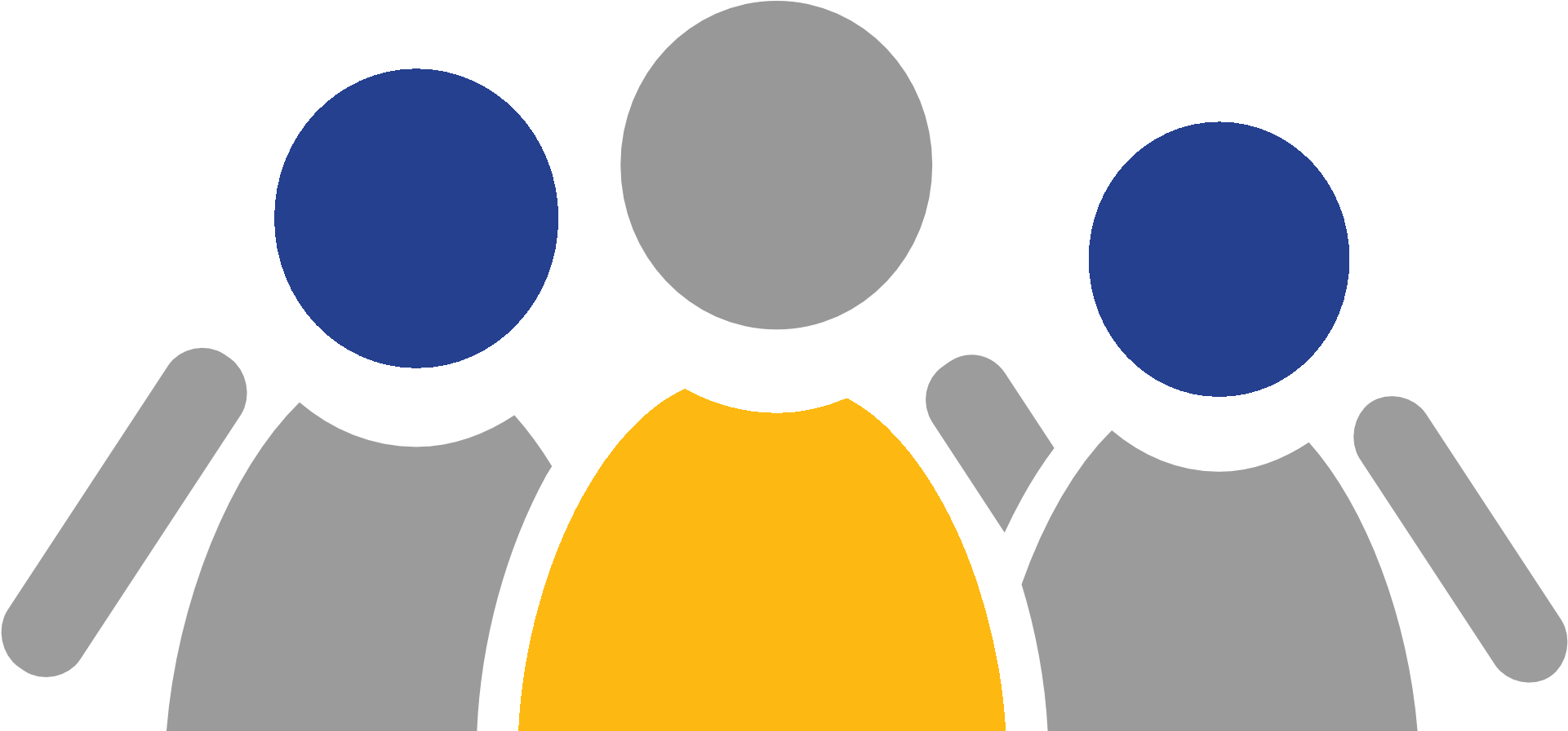 It's Vital That We Approach New Projects With A Collaborative - People Clip Art Black And White (1920x960)