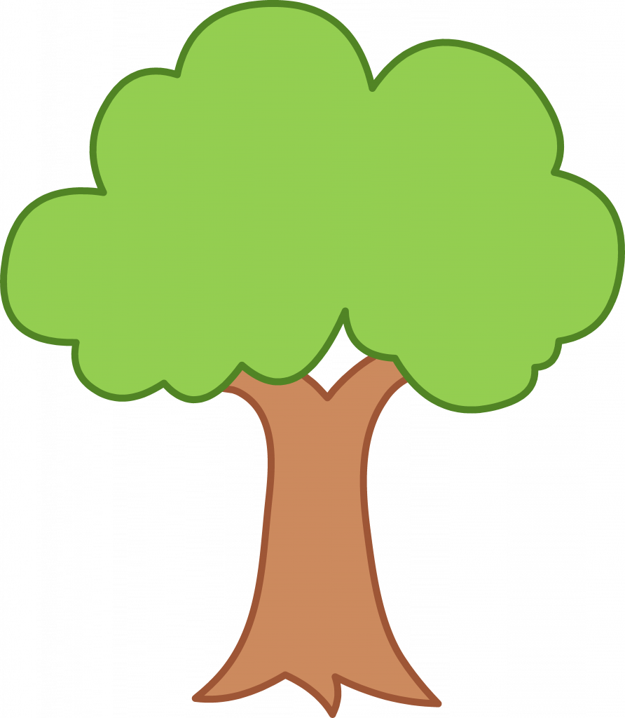 Genuine Clipart Images Of Trees 35 Green Tree Panda - Tree Clipart (892x1024)