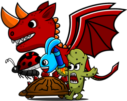 Enemy Creatures 2d (600x500)