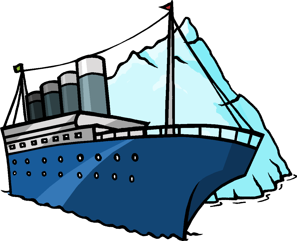 Titanic Clipart Clip Art - Titanic Ship For Art (1216x987)