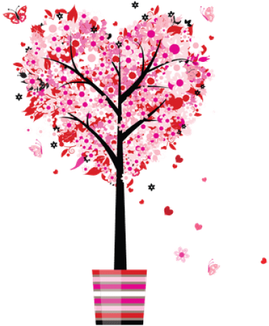 Mother S Day Png Mothers Day Tree Love Heart Flowers - Mothers Day Png Transparent (480x480)
