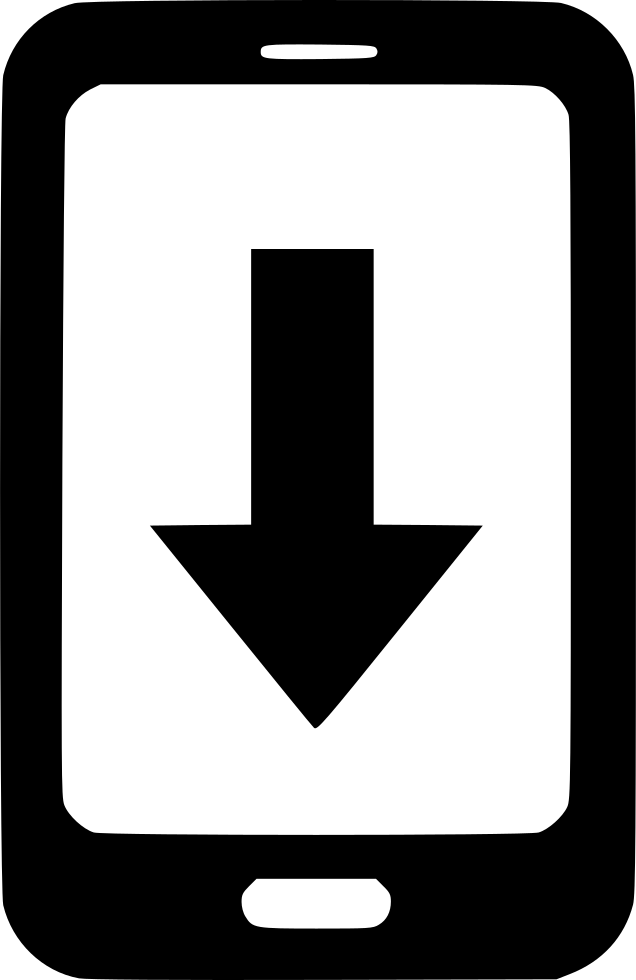 Download Mobile Version Comments - Download Icon In Mobile (636x980)