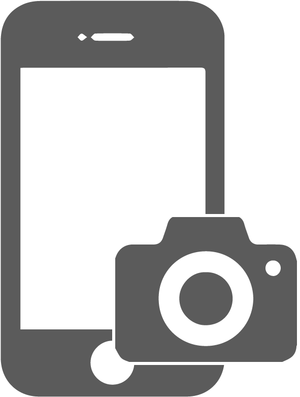 Graphics For Cell Phone Clip Art Graphics - Cell Phone Camera Graphic (612x792)