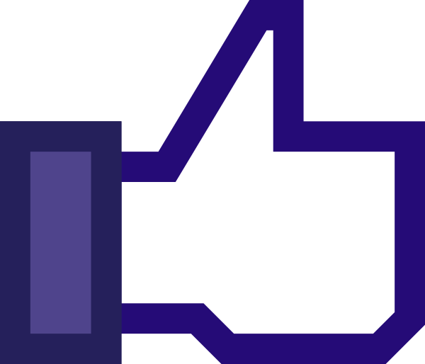 Like Button Png Clip Art - Like Clipart (600x514)