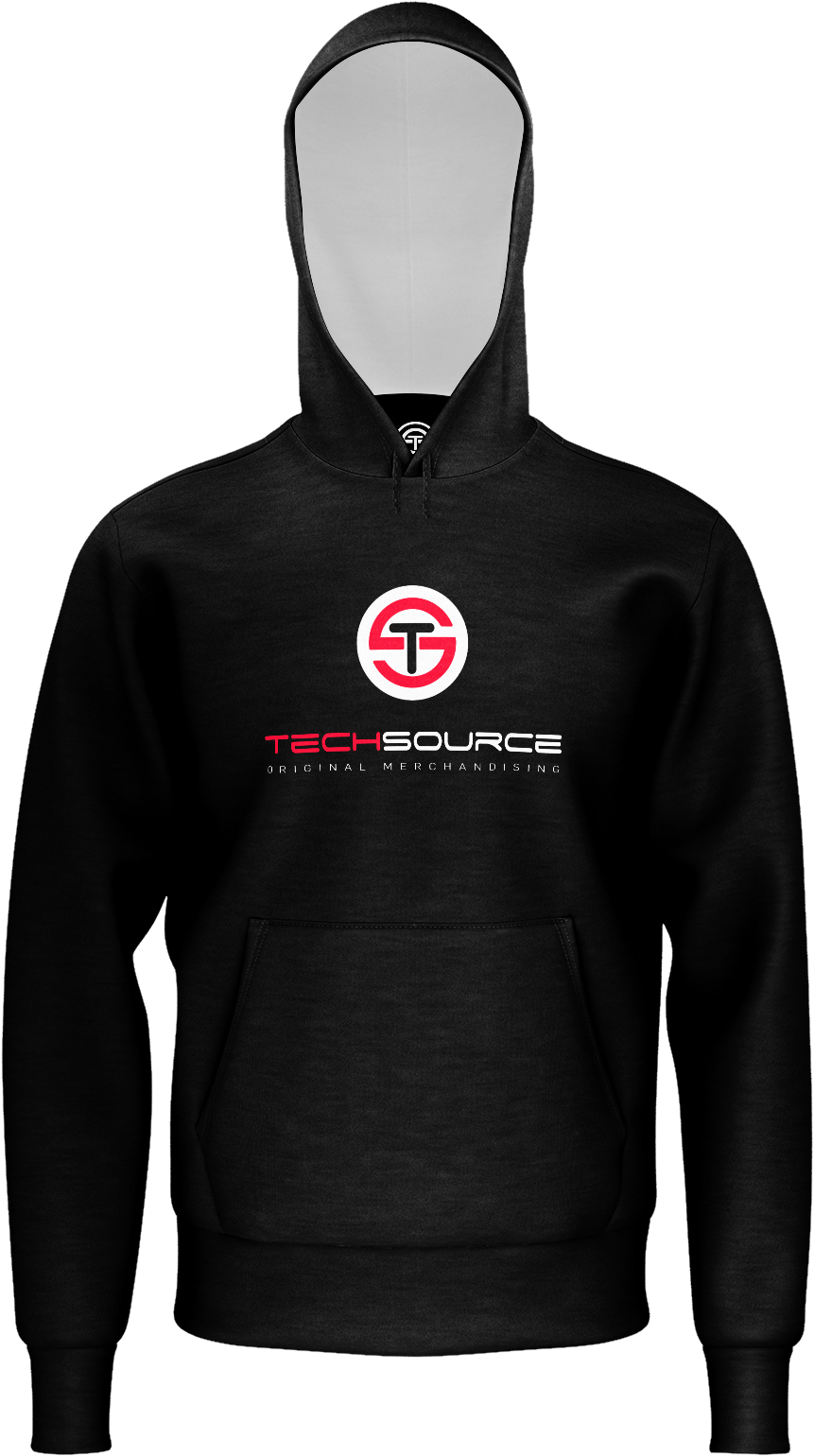 Logo Black Hoodie - Cj So Cool Shirts (1600x1600)