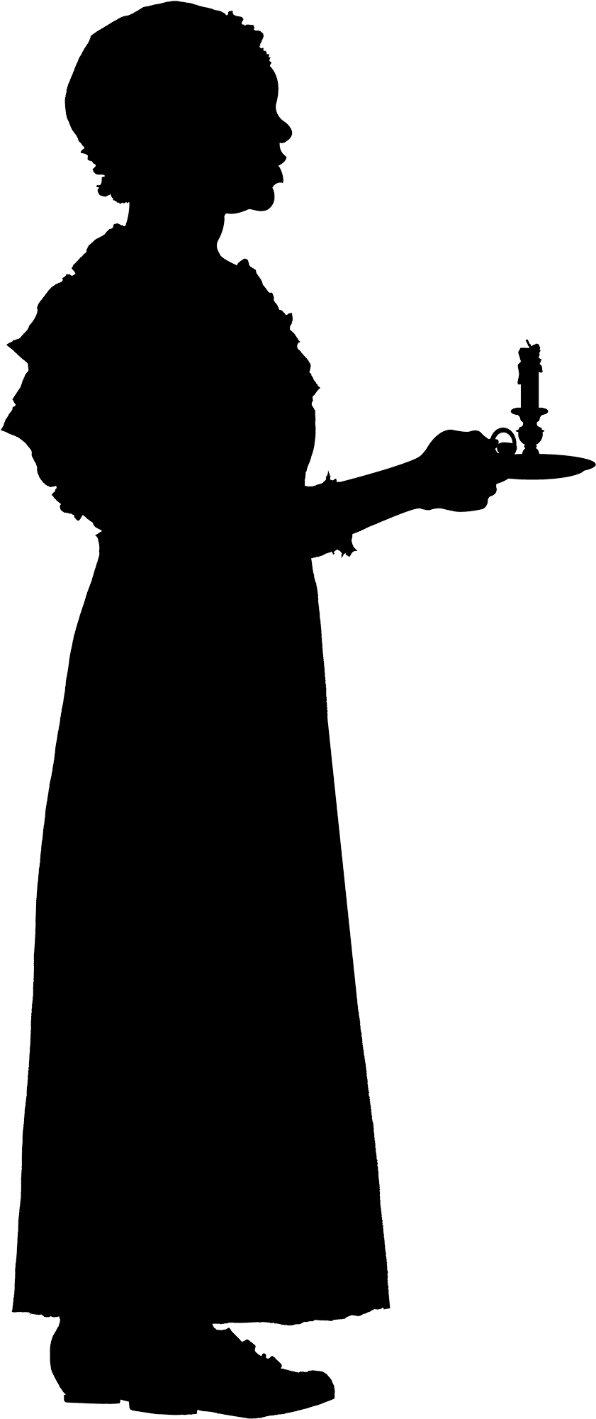 These Silhouettes Are Meant To Represent People In - Silhouette (1330x2000)