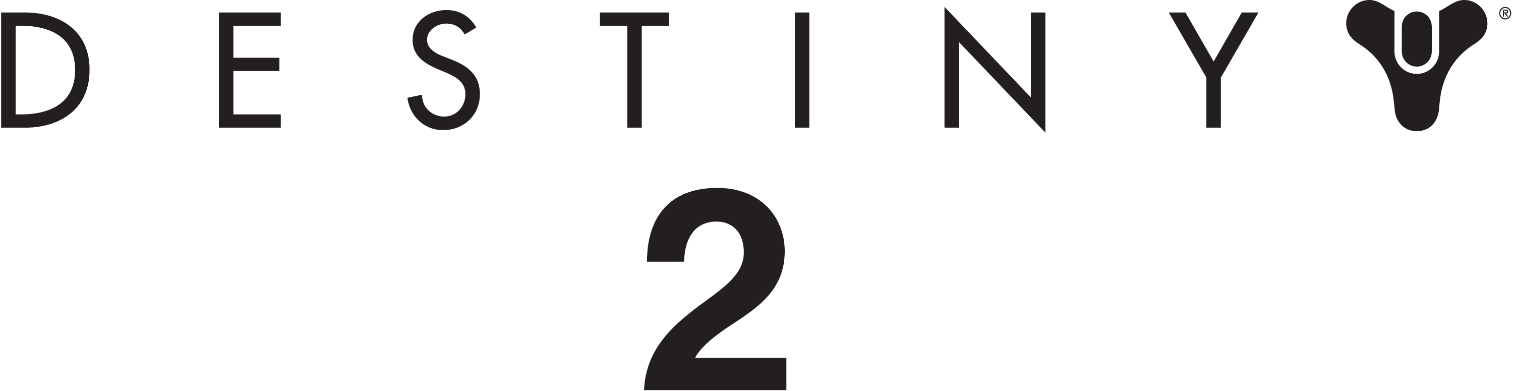 Destiny 2 Guide - Destiny 2 Logo Png (3000x775)