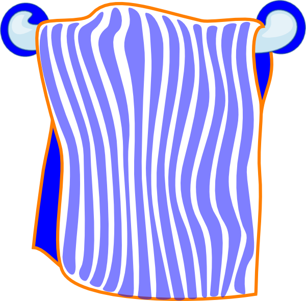 Dry Off With A Towel Clipart - Clip Arts Of Towel (600x590)