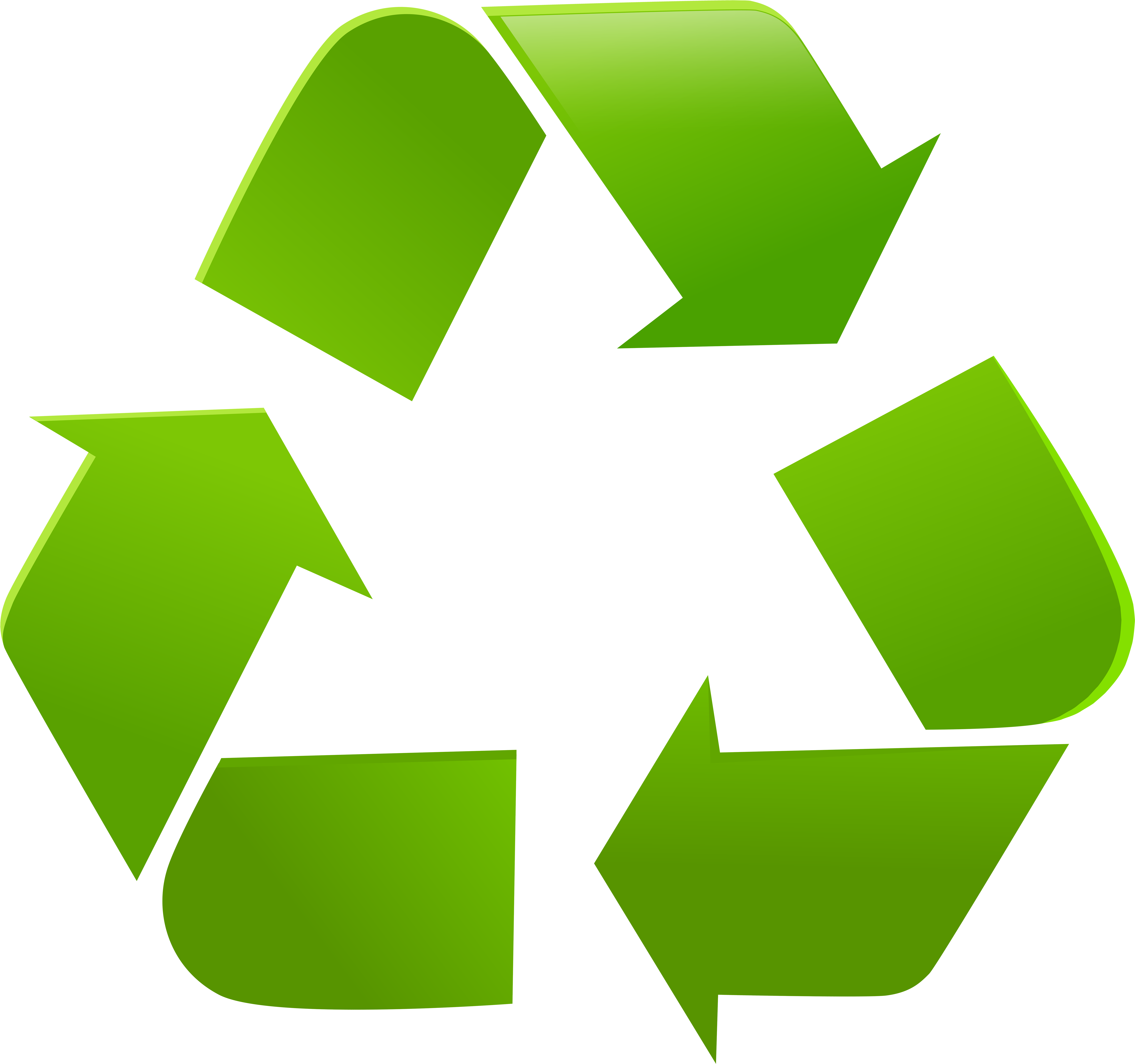 Recycle Symbol Png Clip Art - Recycle Icon Png (8000x7484)