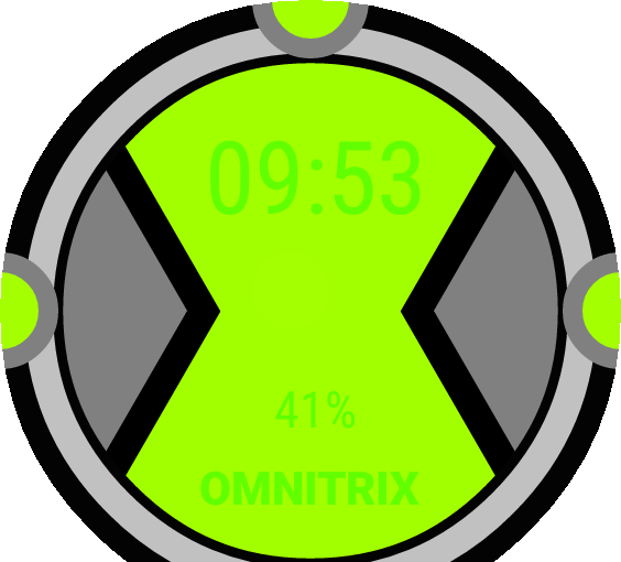 Ben 10 Omnitrix Watchface By Jacob Boutrup For Moto - Ben 10 Watch Face (564x510)