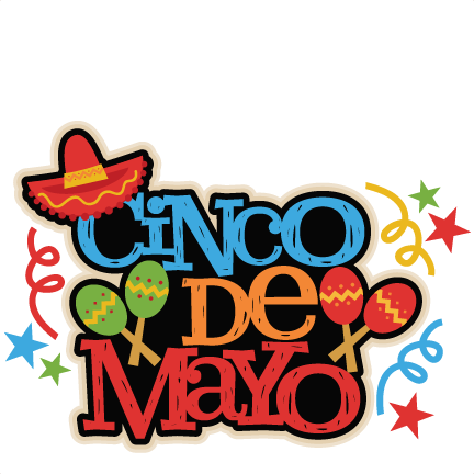 Cinco De Mayo Title Svg Scrapbook Cut File Cute Clipart - Cinco De Mayo Clip Art Free (432x432)