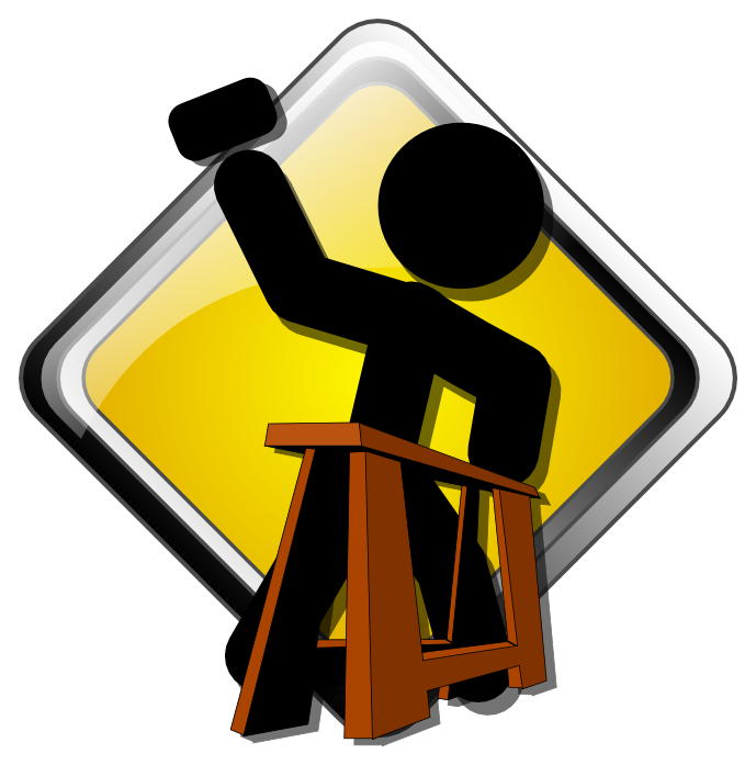 Pix For Construction Sign Png - Under Construction Free Icon (689x697)
