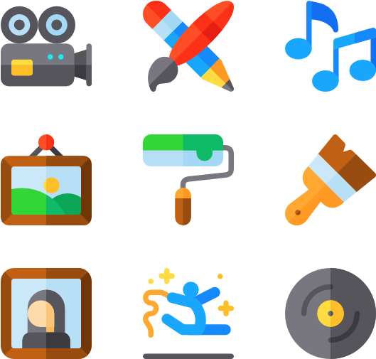 Fine Arts - Exhibition Icon (600x564)