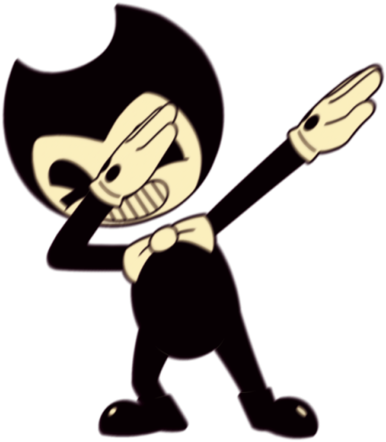 Sabía Que Ésto Iba A Pasar Tarde O Temprano - Bendy And The Ink Machine Bendy Dabbing (500x524)
