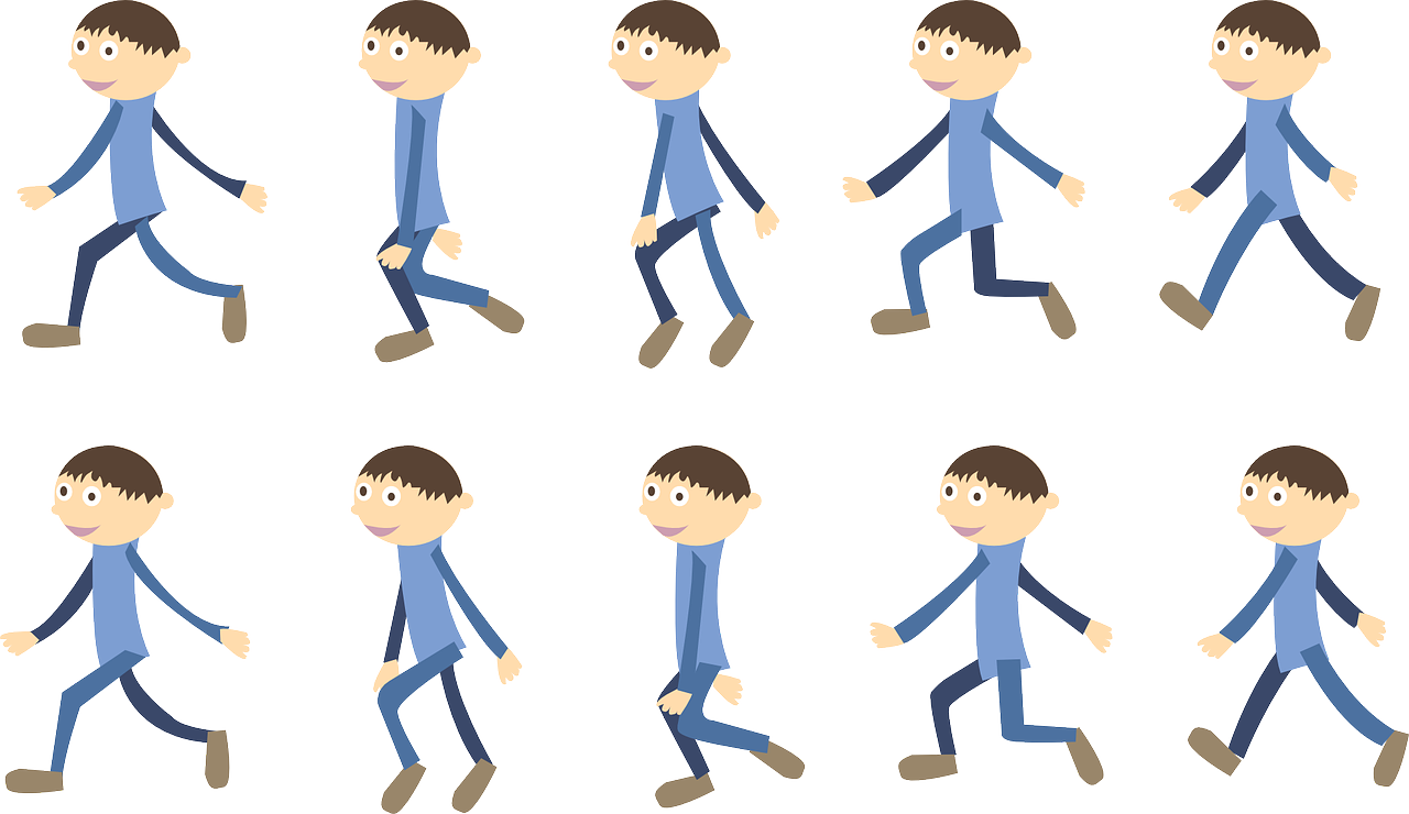 Multimedia Artist & Animator - Walk Cycle Child (1280x740)