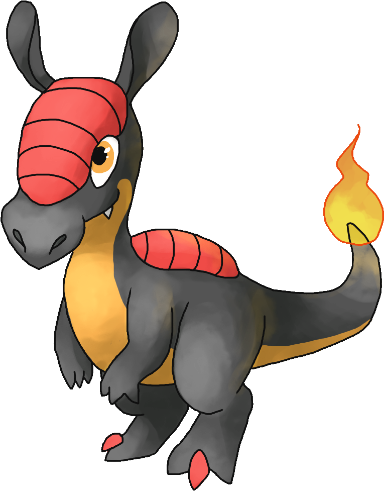 Raptorch - Pokemon Uranium Fire Starter (1036x1099)