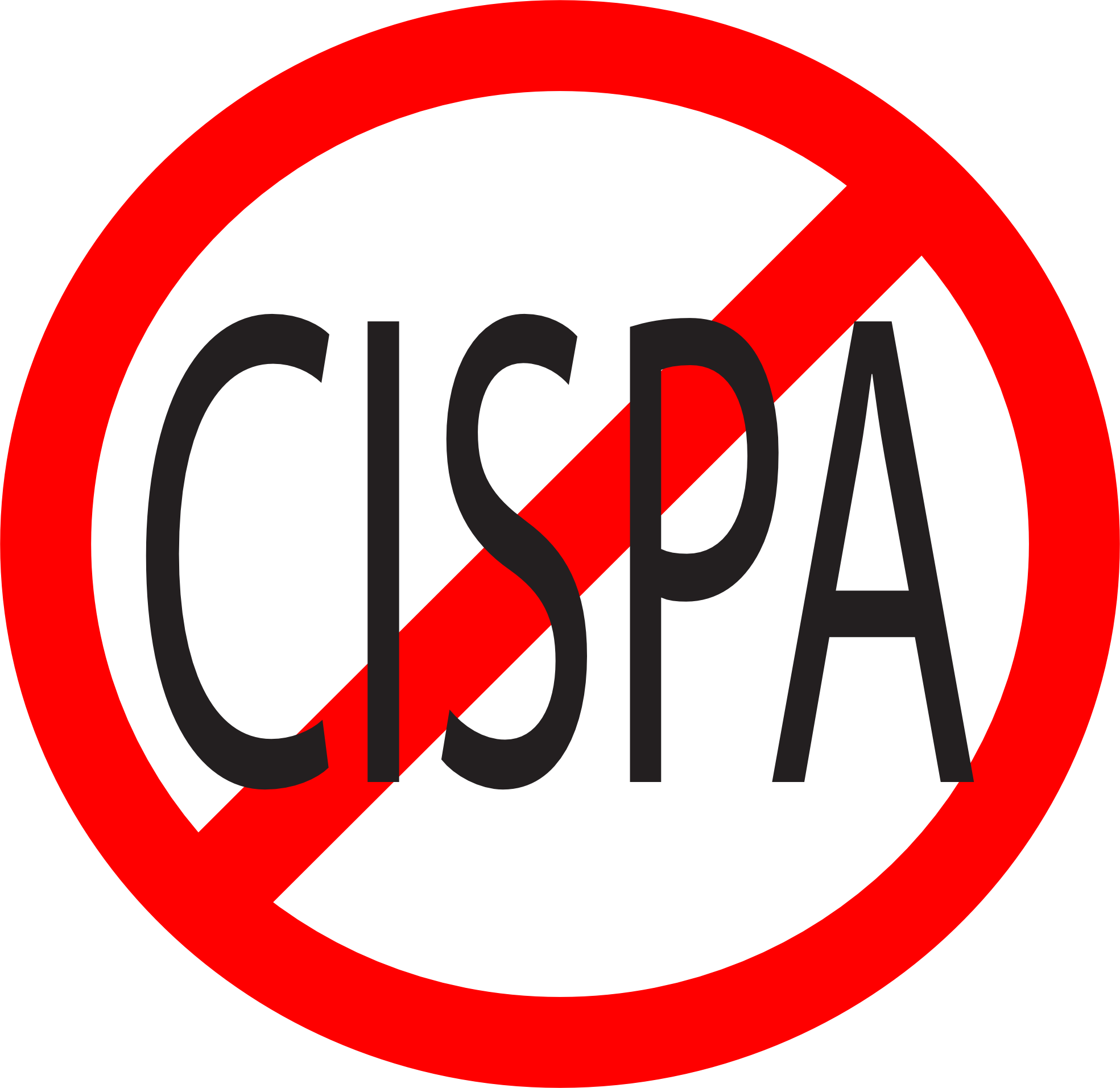 Stop Cispa Eu B Clipartistnet Svg - 4th Amendment Clipart.