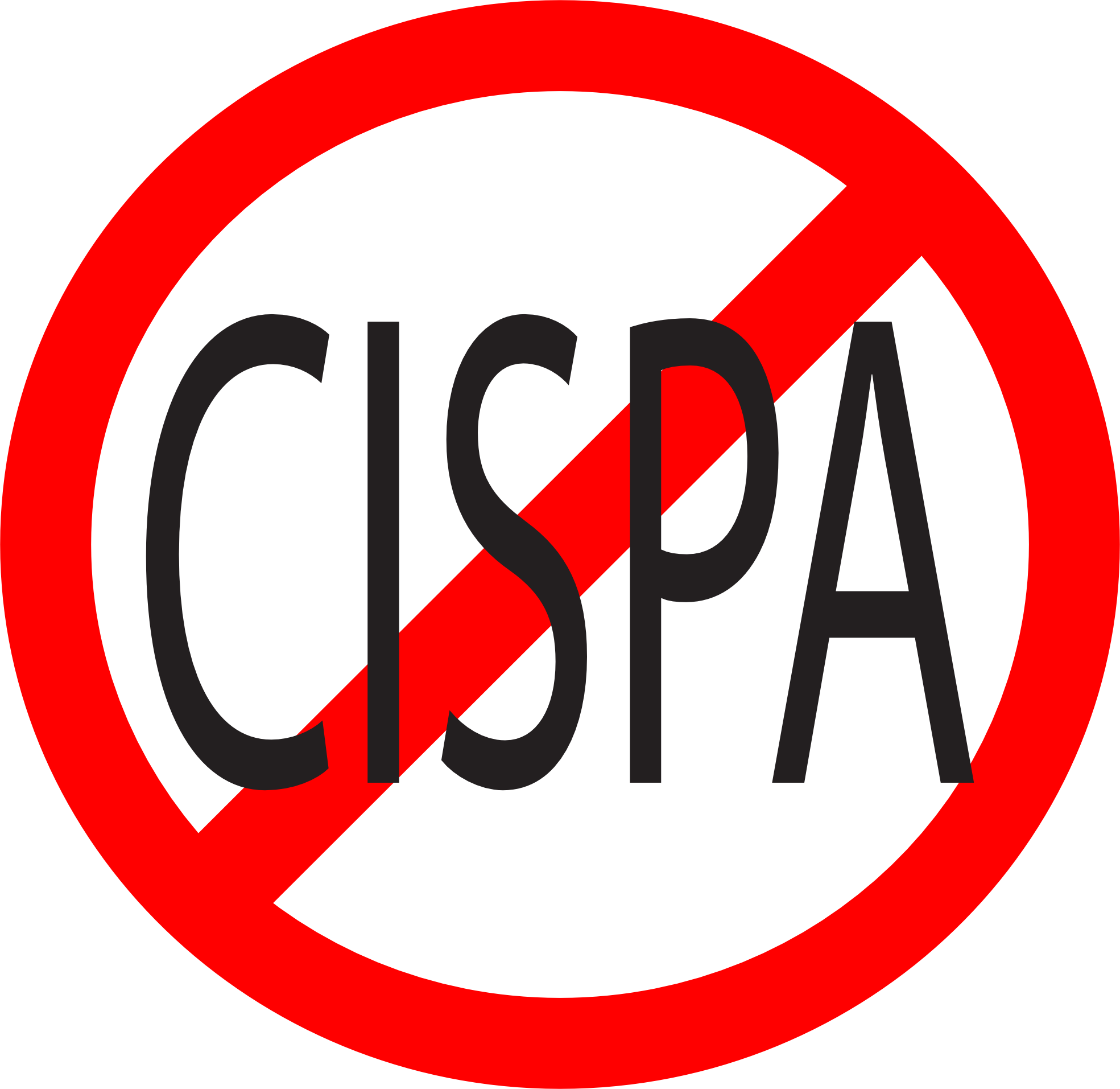 Stop Cispa Eu B Clipartistnet Svg - 4th Amendment Clipart (1969x1913)