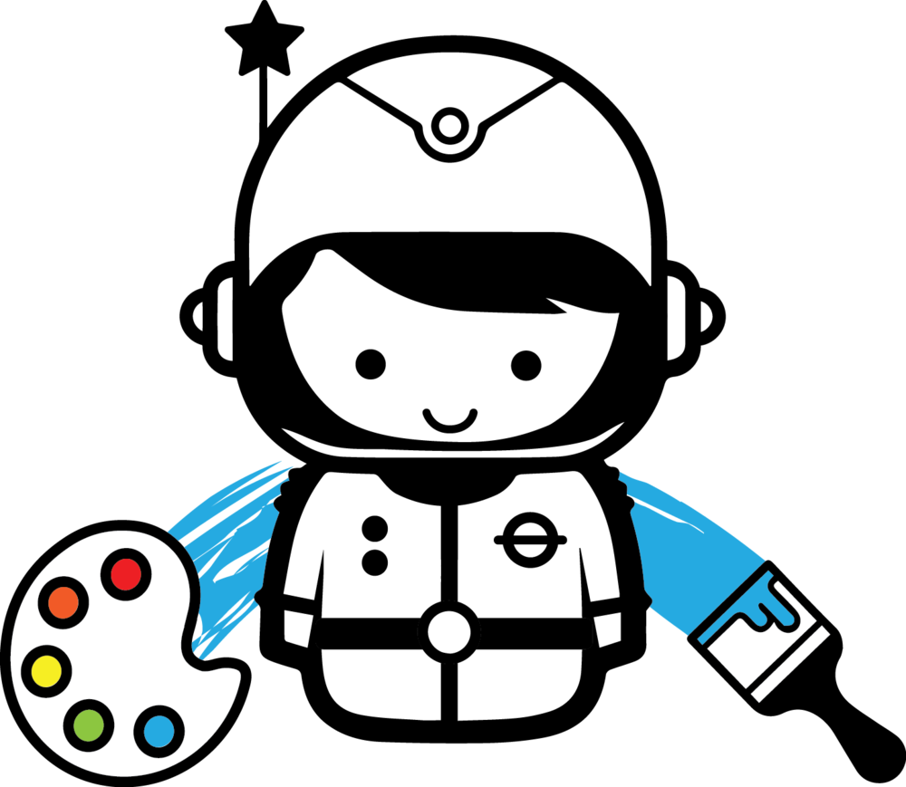 Space Art Logo-3 - Space Art Logo-3 (1000x869)