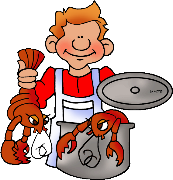 Lobster - Lobster Dinner Clipart (585x622)