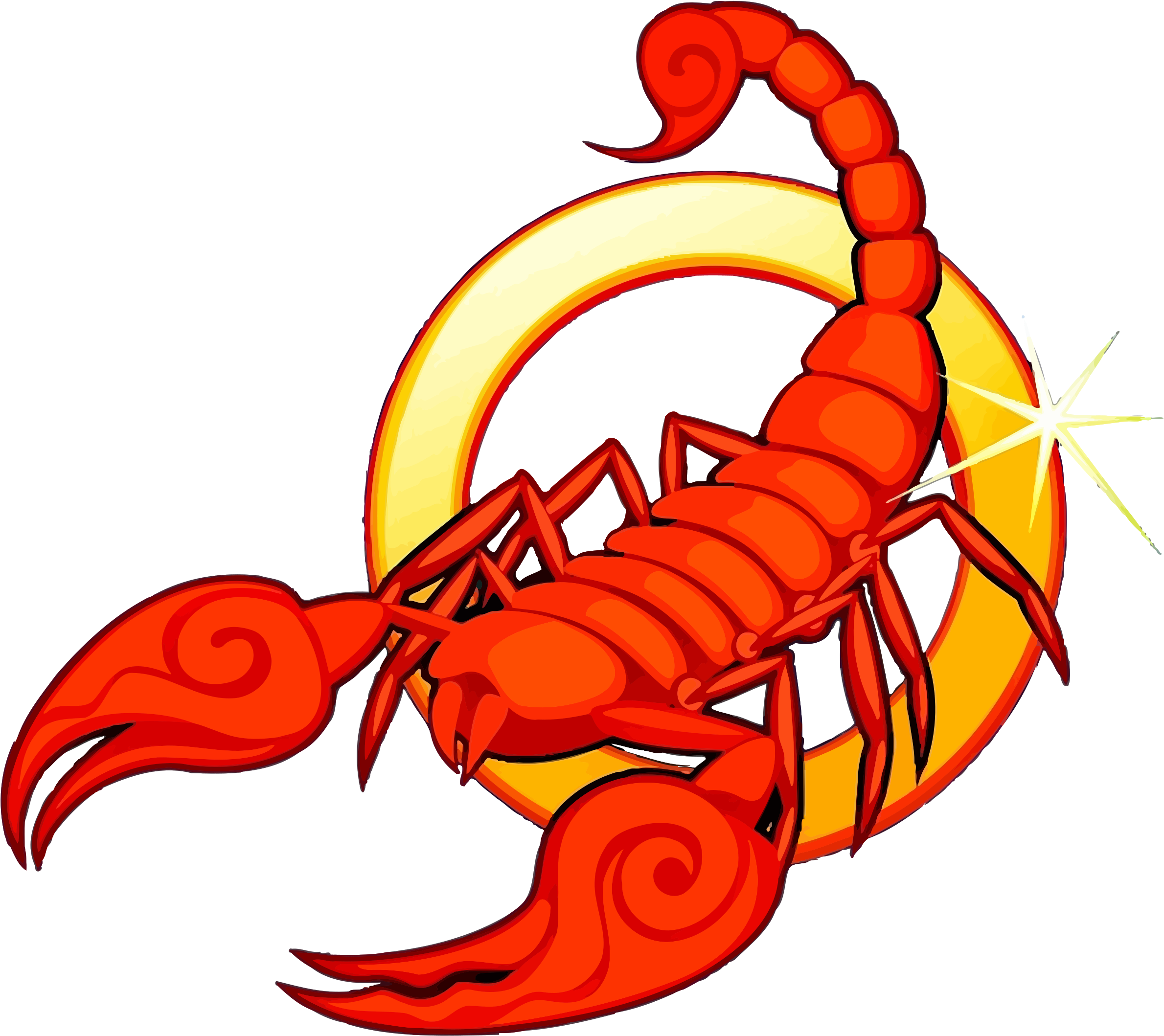 2 - Zodiac Astrological Sign Scorpio Scorpion 10/23 (2400x2135)