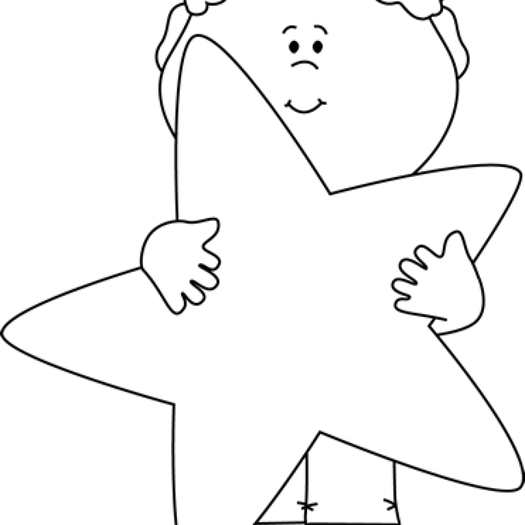 Star Clipart Black And White Star Clip Art Star Images - Clip Art (1024x1024)