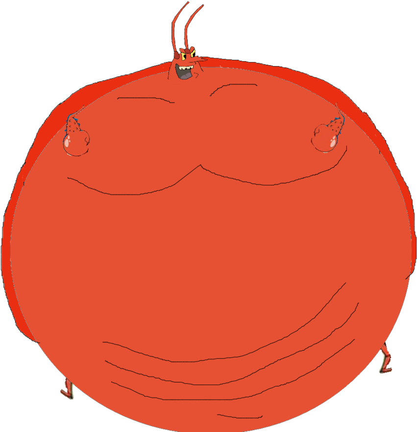 Inflated Larry The Lobster By Rareinflationfatpics - Larry The Lobster Memes (895x893)