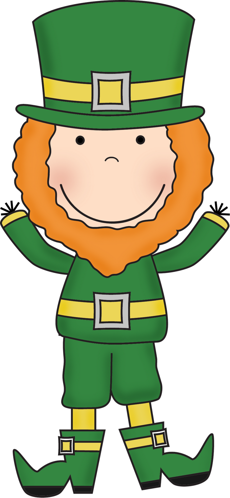 Leprechaun Clipart - Leprechaun Clip Art (740x1600)