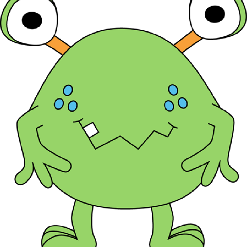 Cute Monster Clipart Monster Clip Art Monster Images - Aliens With Two Eyes (1024x1024)