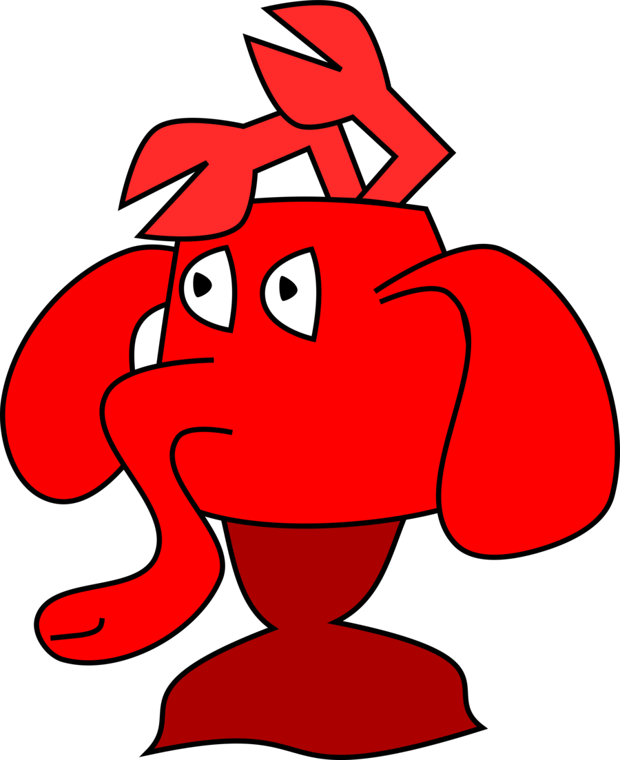 Elephant Lobster Alien Thingy By Poddish - Dancing Creek (900x1103)