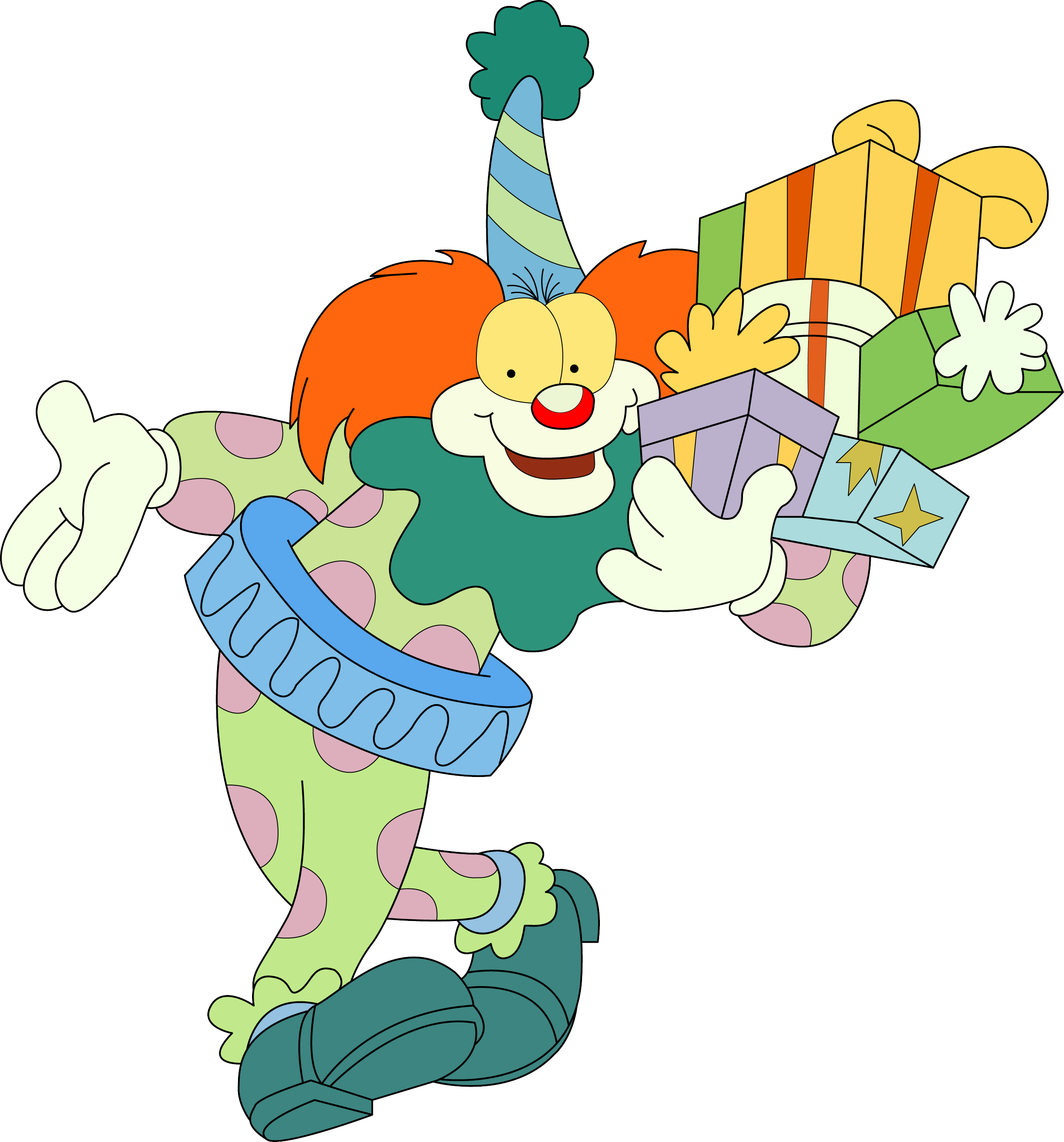 Fictioncreatorartist 12 25 Binky The Clown By Fictioncreatorartist - Garfield Binky The Clown (2499x2681)