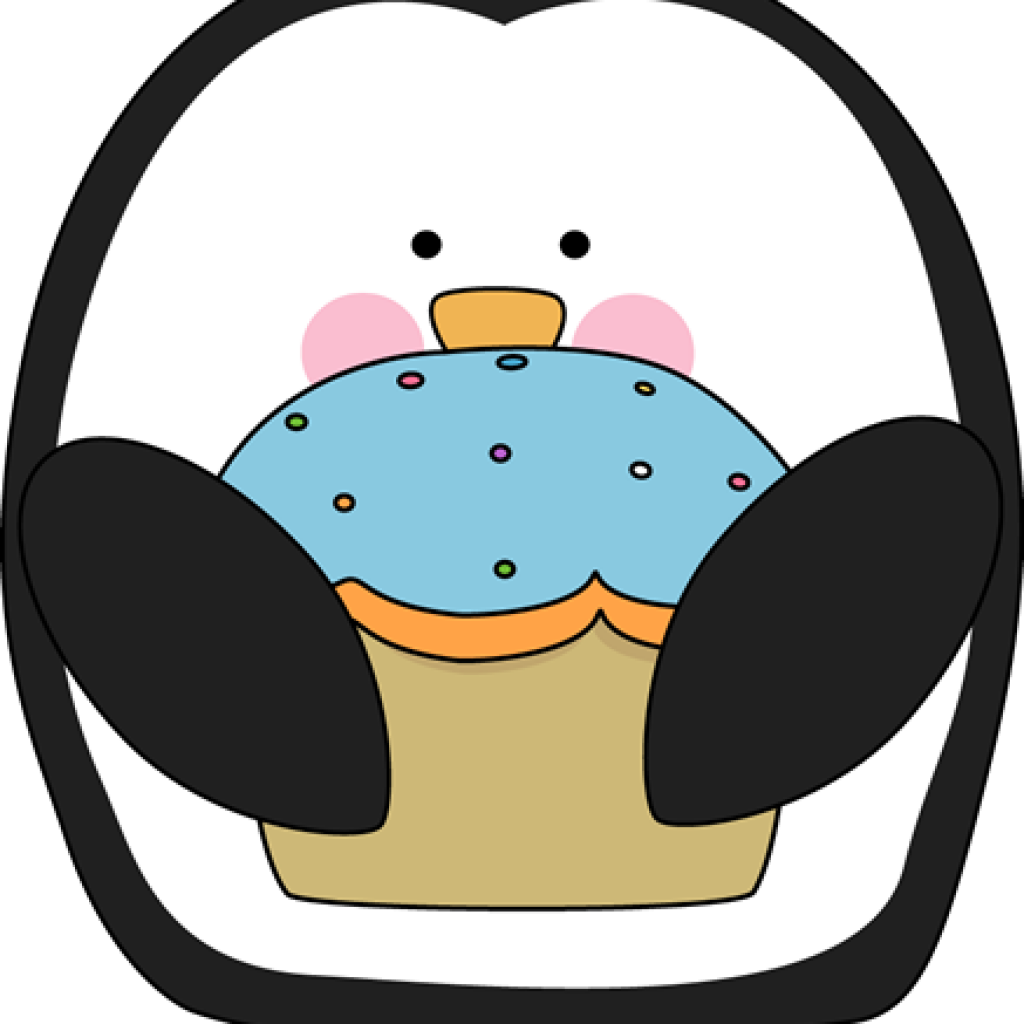 Cute Penguin Clipart Penguin Clip Art Penguin Images - Alles- Gute Zum Geburtstagpinguin Und Kleiner Karte (1024x1024)