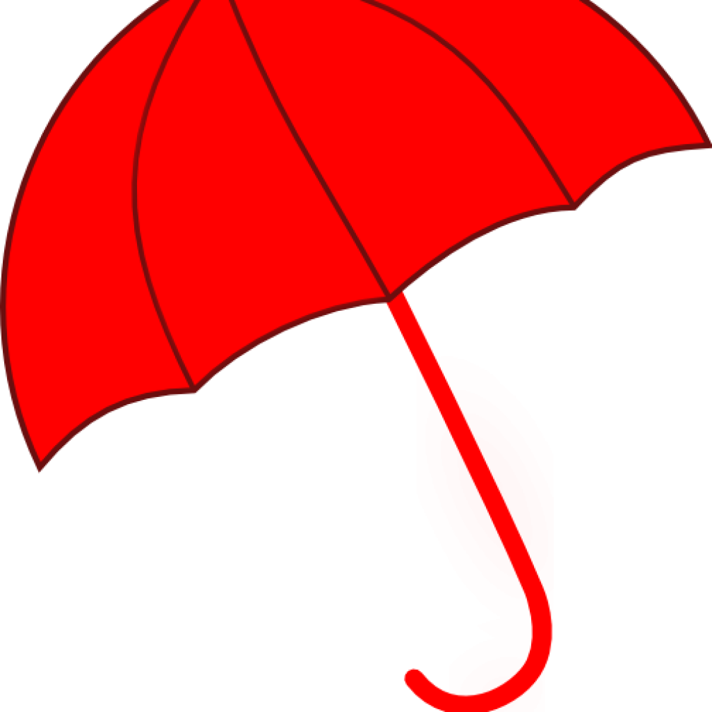 Umbrella Clipart Red Umbrella Clip Art At Clker Vector - Clip Art (1024x1024)