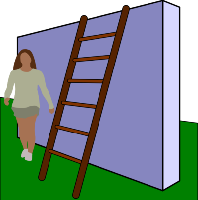 Walking Under A Ladder - Walking Under The Ladder (400x403)