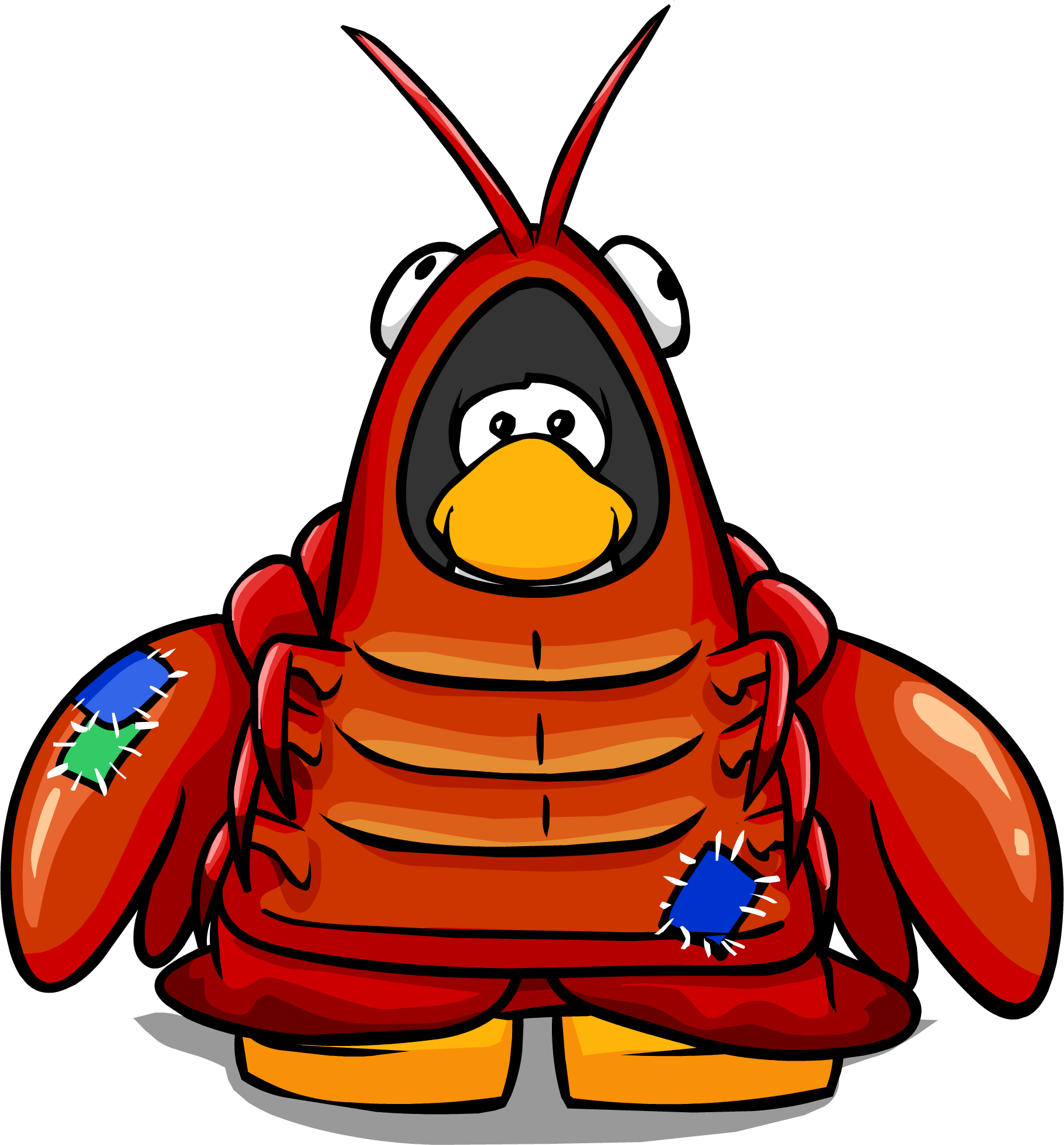 Club Penguin Lobster (1816x1954)