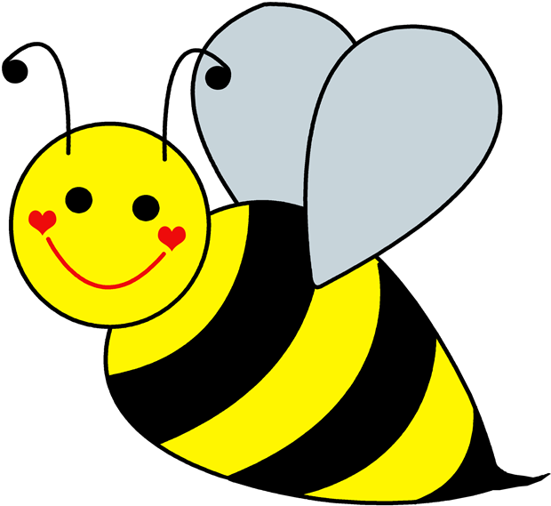 Bee Clipart Black And White - Clip Art Bumble Bee (700x700)