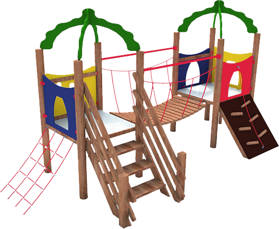 Playground Clipart Climbing Equipment - Trampoline (544x447)