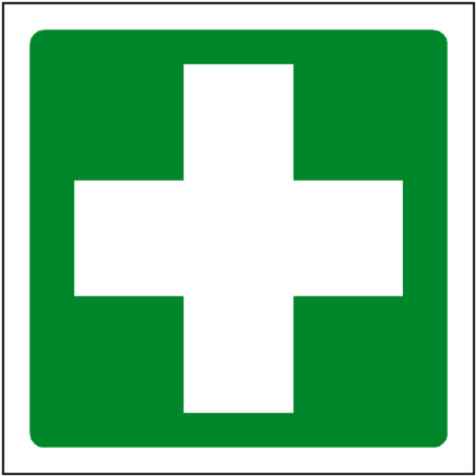First Aid Symbol Sign - Safety Symbol First Aid (480x480)