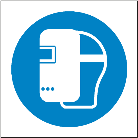 Wear Welding Mask Symbol Label Safety-label - Refer To Instructions Symbol (600x600)